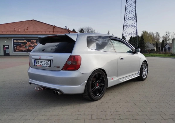 Honda Civic cena 28000 przebieg: 185000, rok produkcji 2002 z Warszawa małe 106